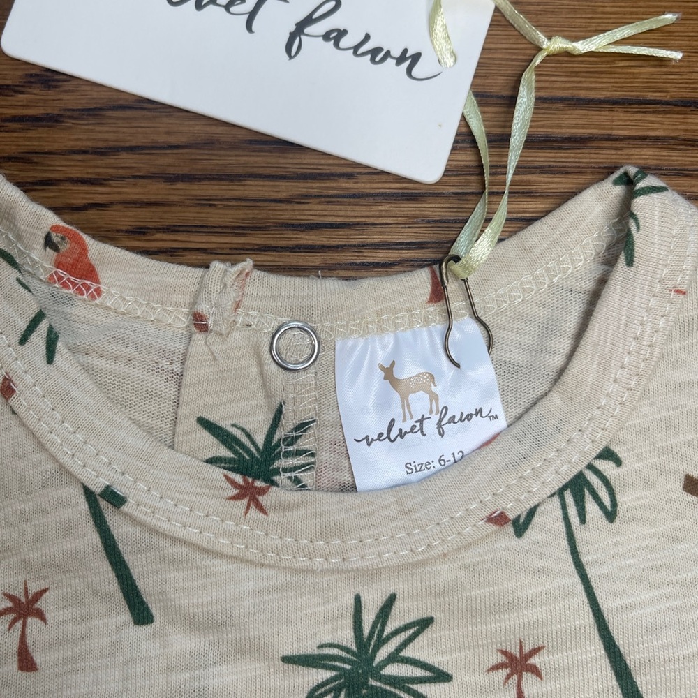 Kids Tropical Print Matching Set - Picture 3 of 10
